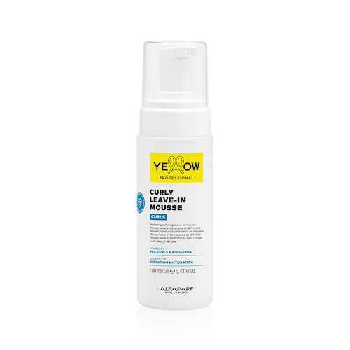 Curly Leave-In Mousse. Brand Yellow