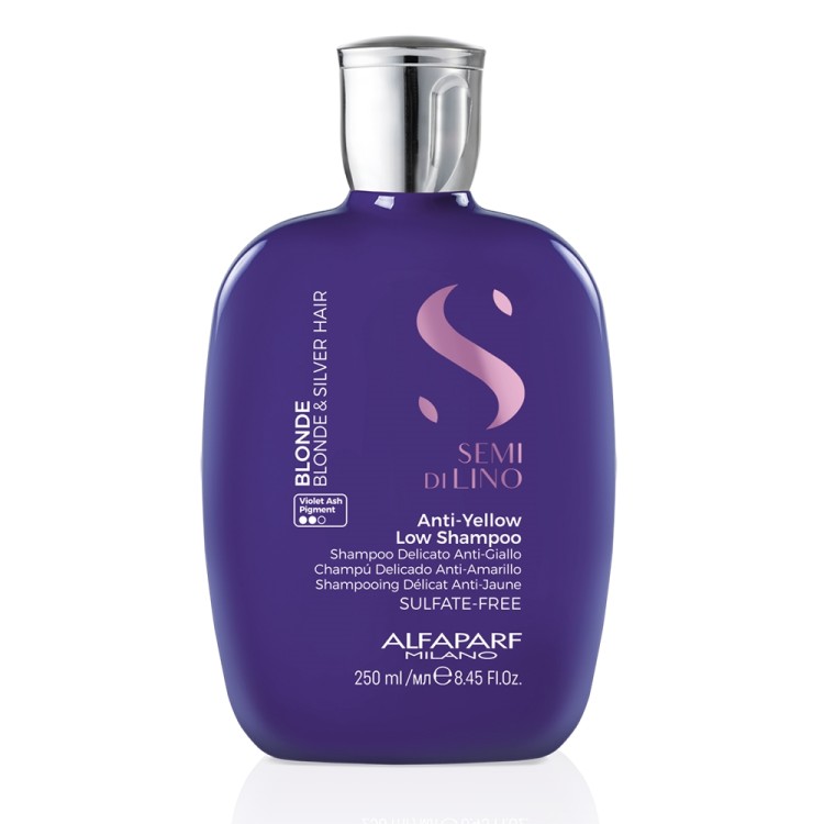 Alfaparf Milano Semi Di Lino Blonde Anti-Yellow Low Shampoo
