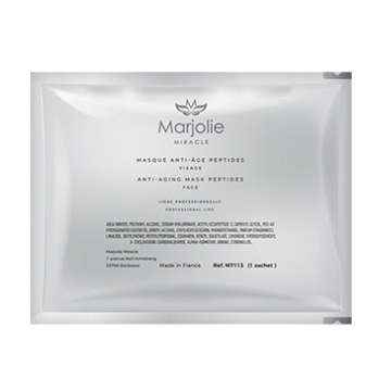 Anti-Aging Mask Peptides Face. Brand Marjolie