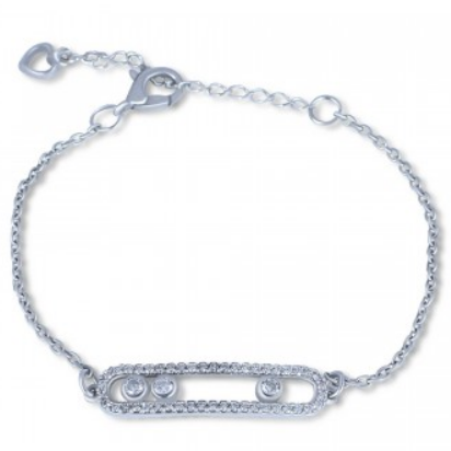 Silver bracelet "Massimo" 925