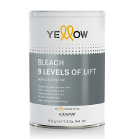 Bleach Powder 9 Levels of Lift. Brand Yellow 