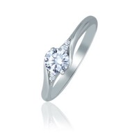 Women's Silver Ring With Fianites