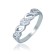 Silver Braided Ring With Phianites