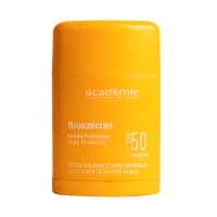 Bronzecran Sun Stick Sensitive Areas SPF 50+. Brand Academie