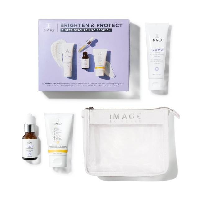 Image Skincare Facial Set Brighten & Protect Kit 3-Step Brightening Regimen