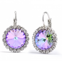 Kobi Earrings Rivoli-Strass with Swarovski