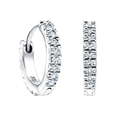 Сережки срібні